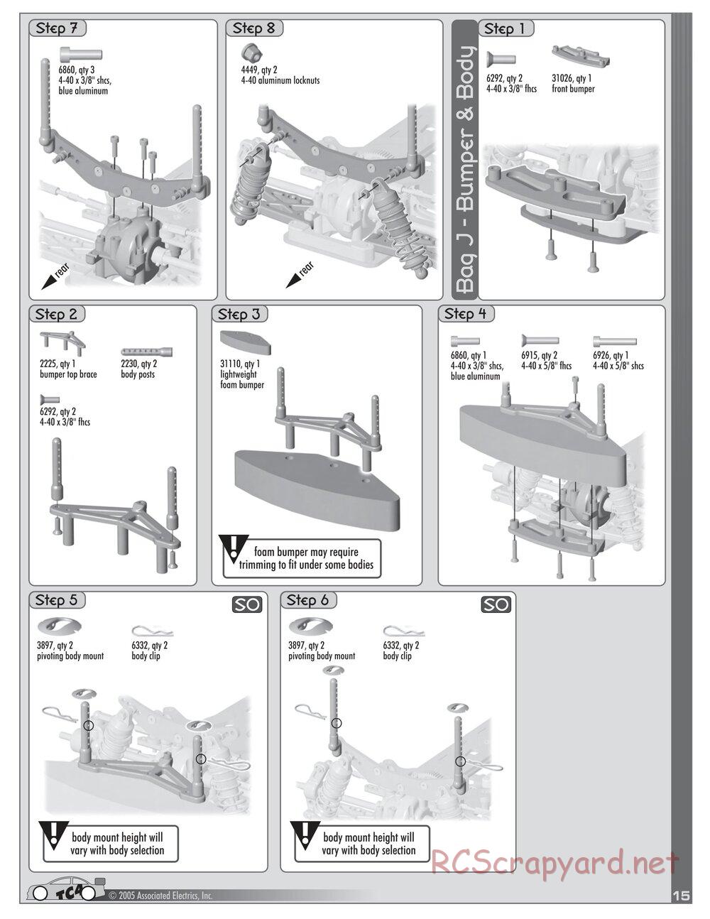 Team Associated - TC4 Factory Team - Manual - Page 14