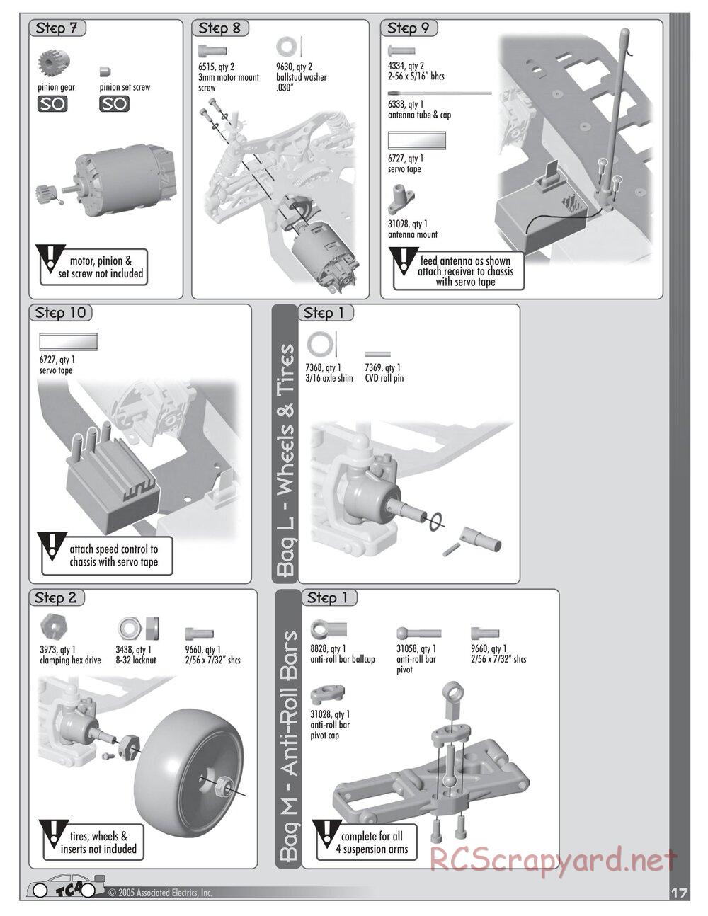 Team Associated - TC4 Factory Team - Manual - Page 16