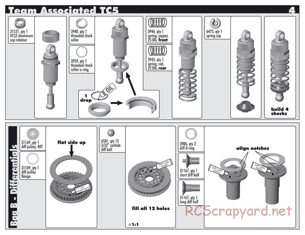 Team Associated - TC5 Factory Team - Manual - Page 4