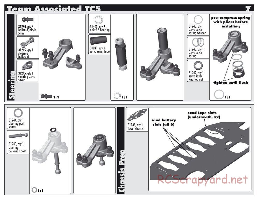 Team Associated - TC5 Factory Team - Manual - Page 7