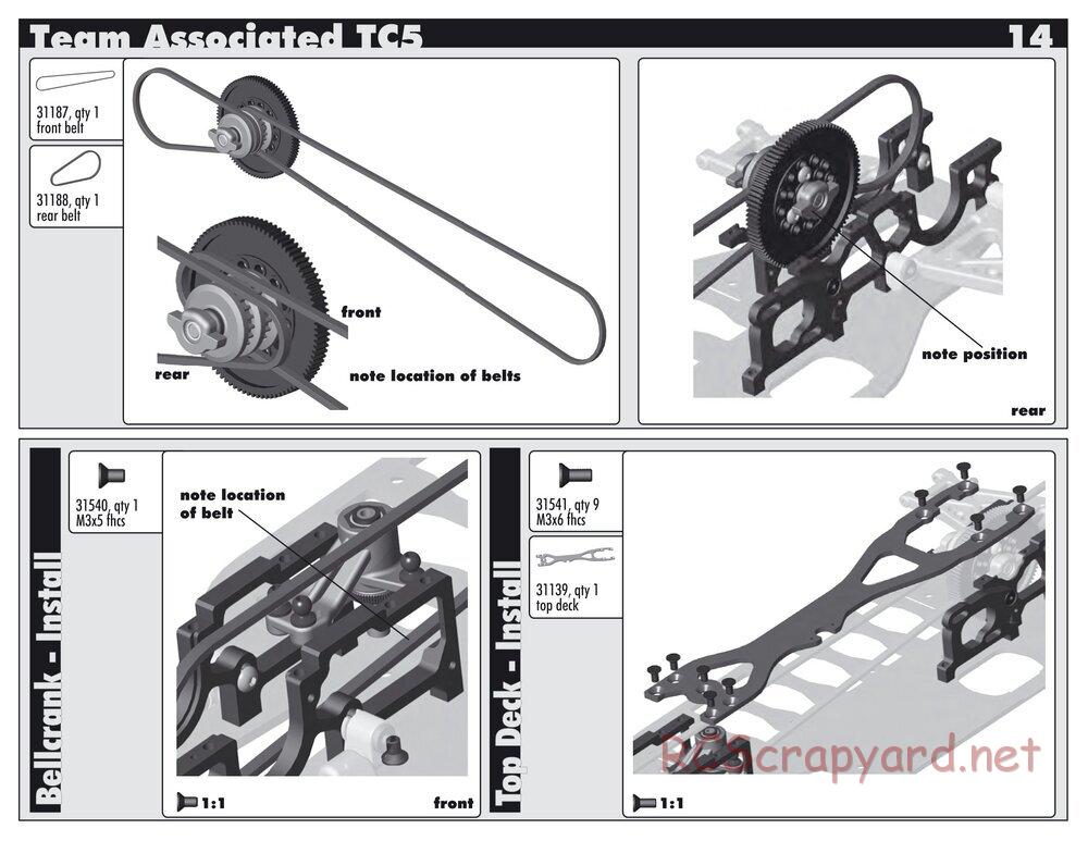 Team Associated - TC5 Factory Team - Manual - Page 14