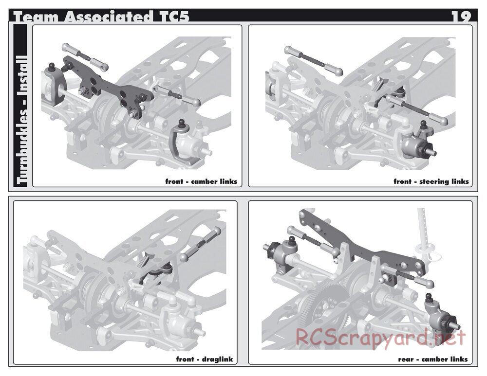 Team Associated - TC5 Factory Team - Manual - Page 19