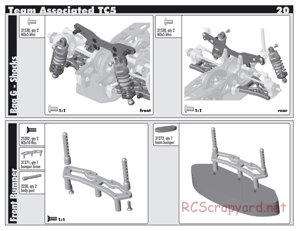 Team Associated - TC5 Factory Team - Manual - Page 20