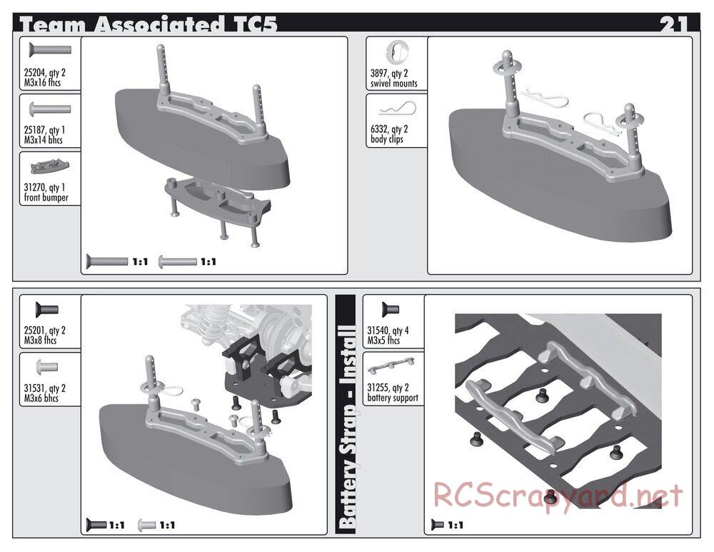 Team Associated - TC5 Factory Team - Manual - Page 21