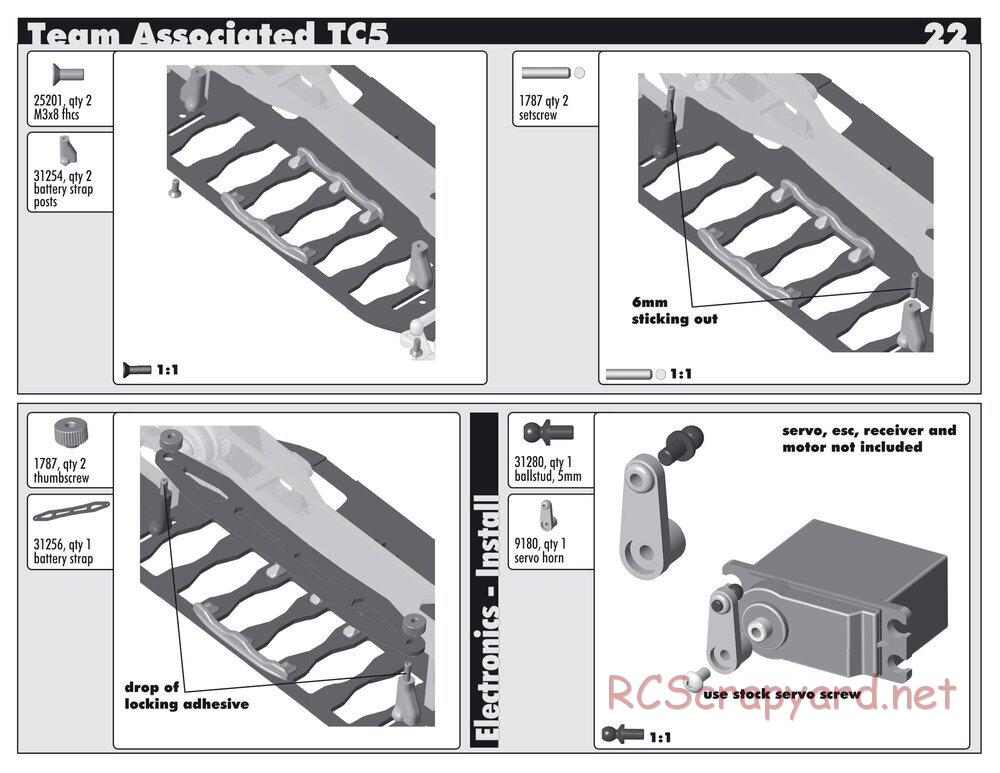 Team Associated - TC5 Factory Team - Manual - Page 22