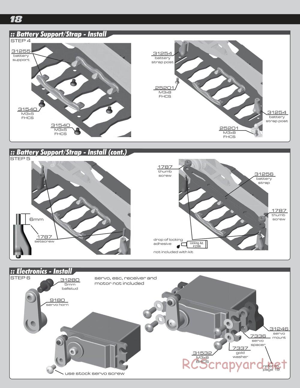 Team Associated - TC5F / TC5R Factory Team - Manual - Page 18