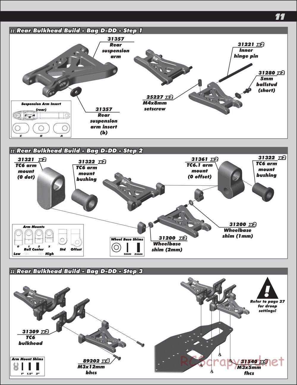 Team Associated - TC6.1 Factory Team - Manual - Page 11