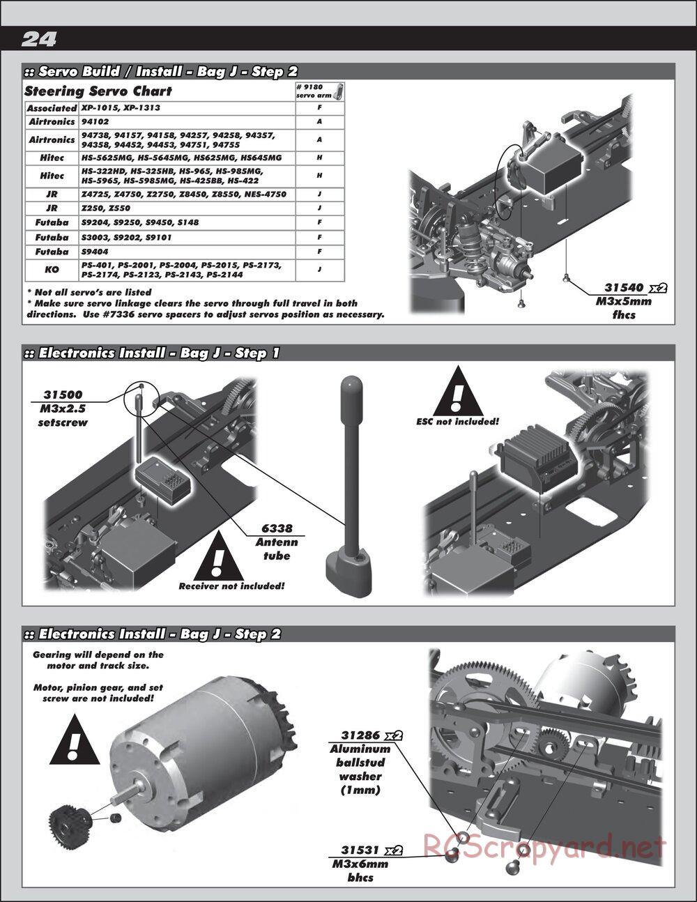 Team Associated - TC6.1 Factory Team - Manual - Page 24