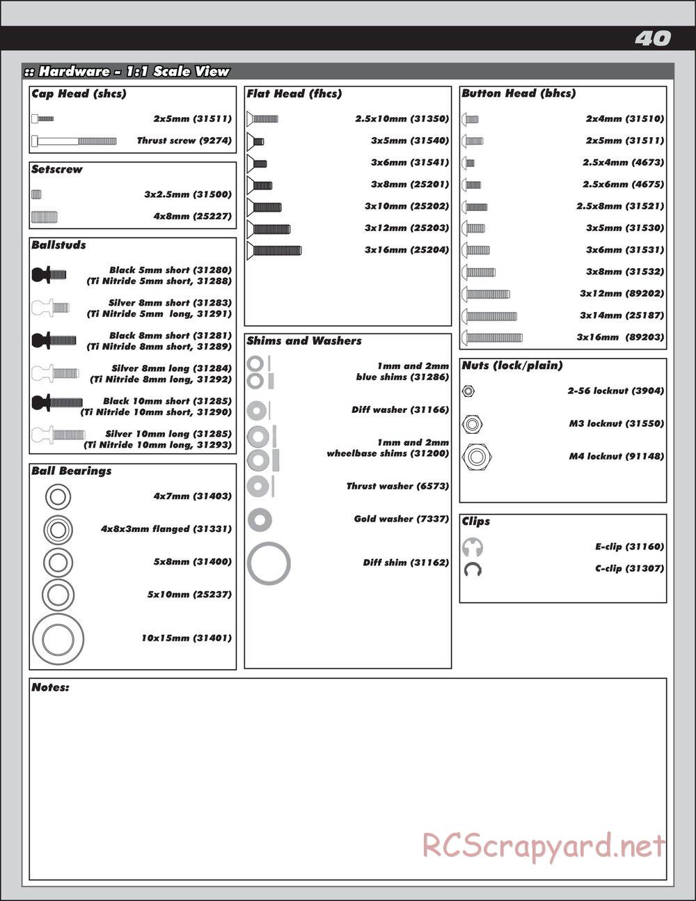 Team Associated - TC6.1 Factory Team - Manual - Page 40