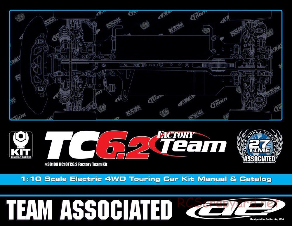 Team Associated - TC6.2 Factory Team - Manual - Page 1