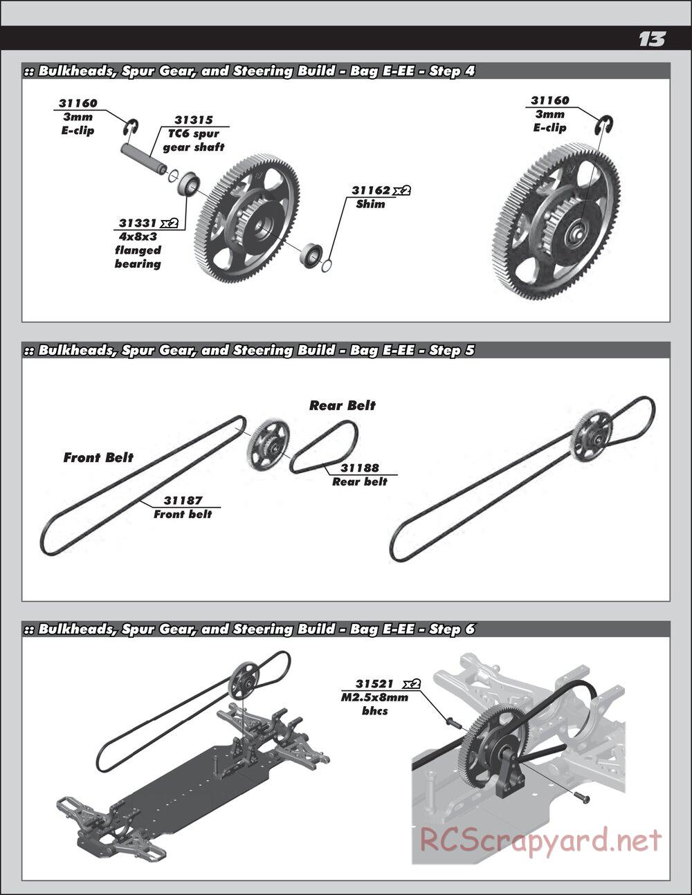 Team Associated - TC6.2 Factory Team - Manual - Page 13