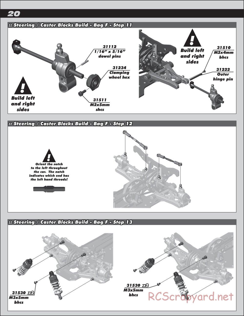 Team Associated - TC6.2 Factory Team - Manual - Page 20