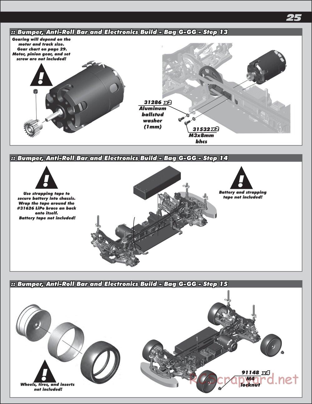 Team Associated - TC6.2 Factory Team - Manual - Page 25