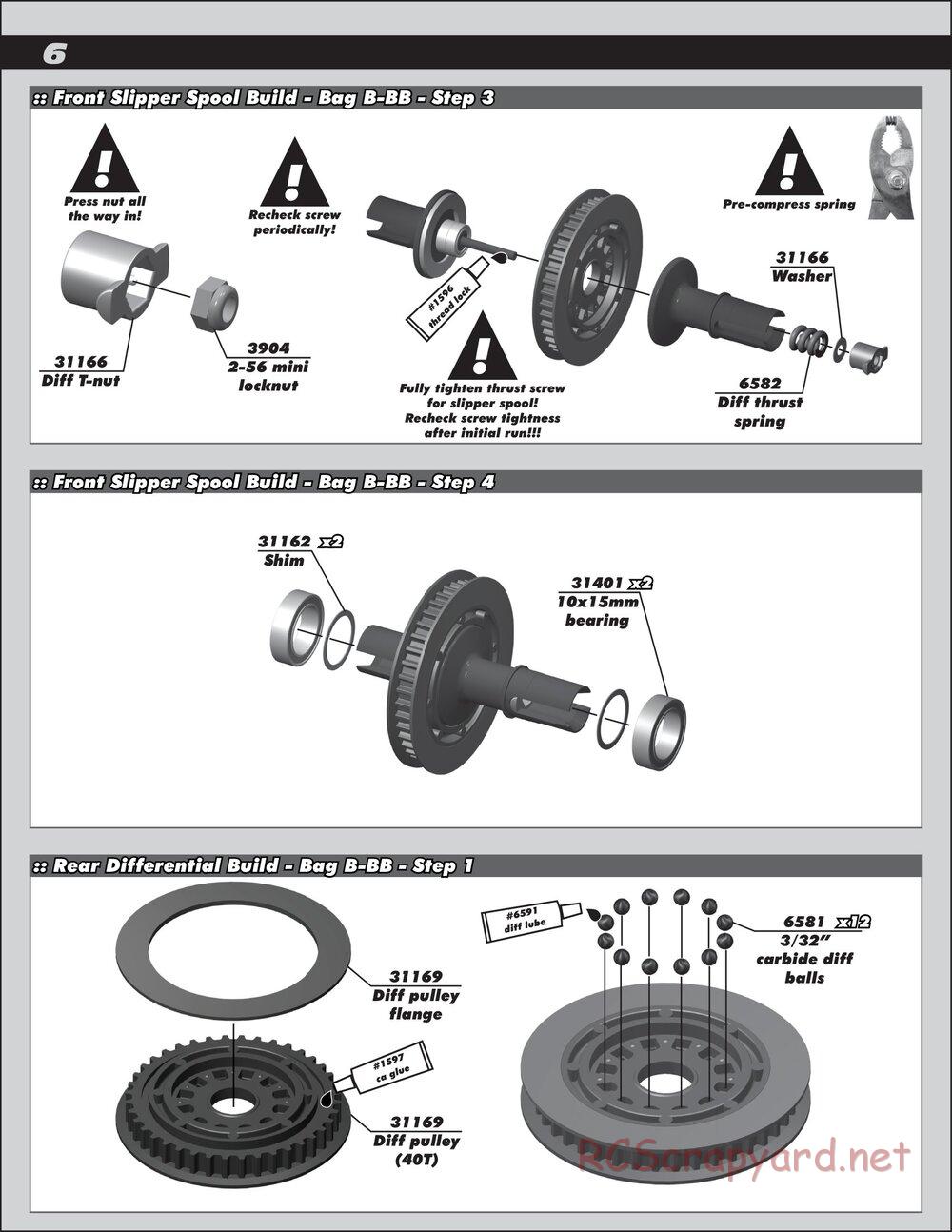 Team Associated - TC6 Factory Team - Manual - Page 6