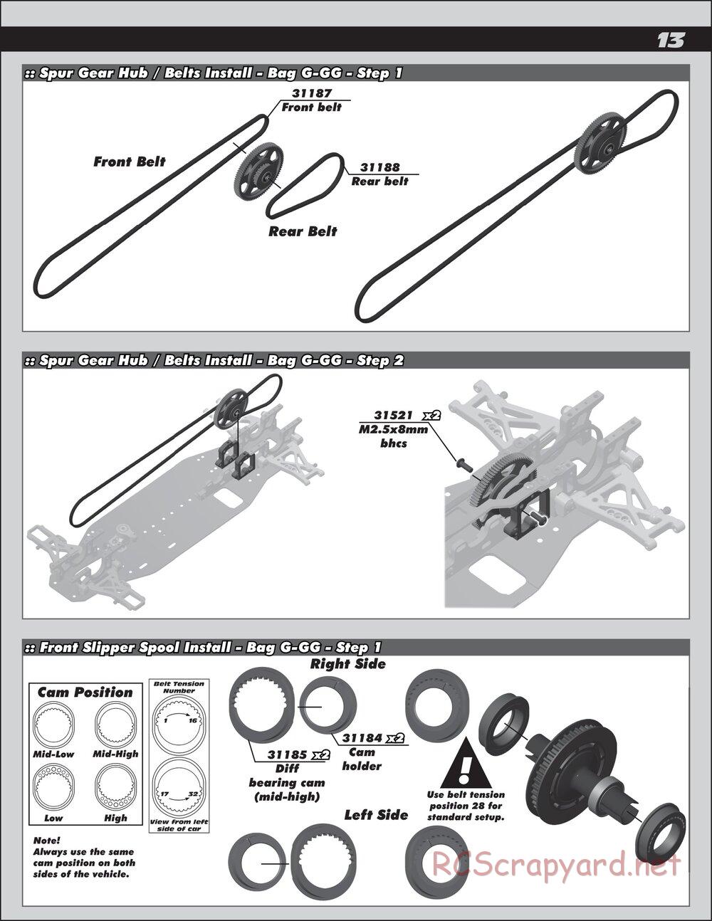 Team Associated - TC6 Factory Team - Manual - Page 13