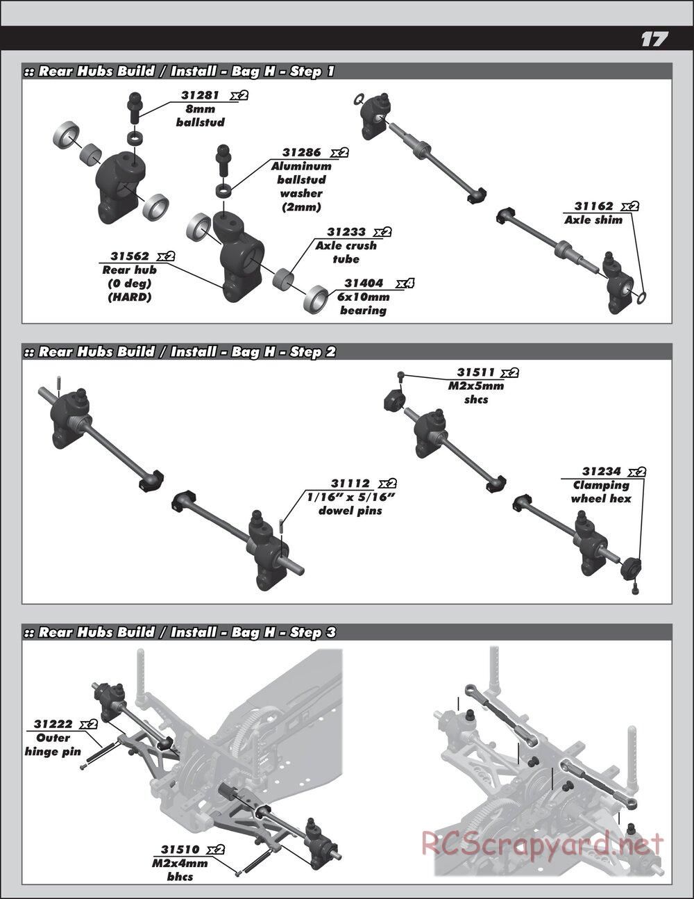 Team Associated - TC6 Factory Team - Manual - Page 17