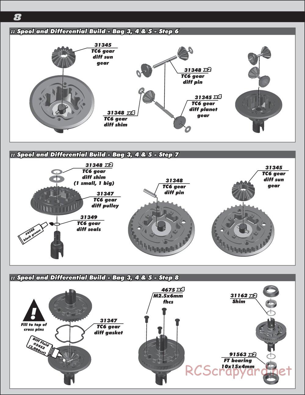 Team Associated - TC7.1 Factory Team - Manual - Page 8