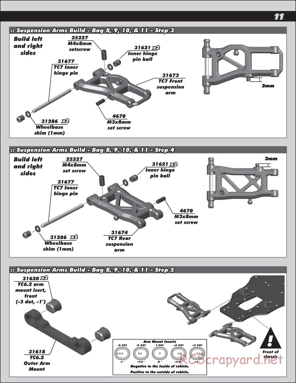 Team Associated - TC7.1 Factory Team - Manual - Page 11