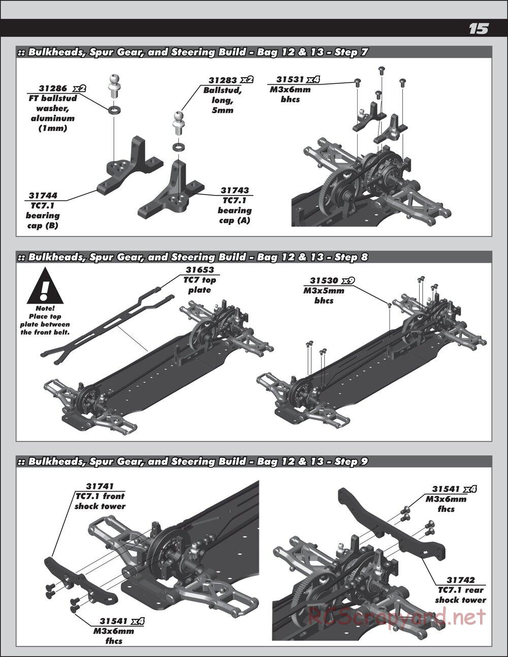 Team Associated - TC7.1 Factory Team - Manual - Page 15