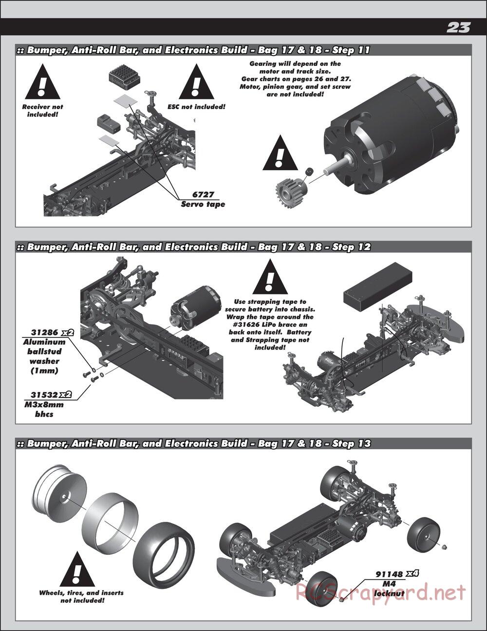 Team Associated - TC7.1 Factory Team - Manual - Page 23