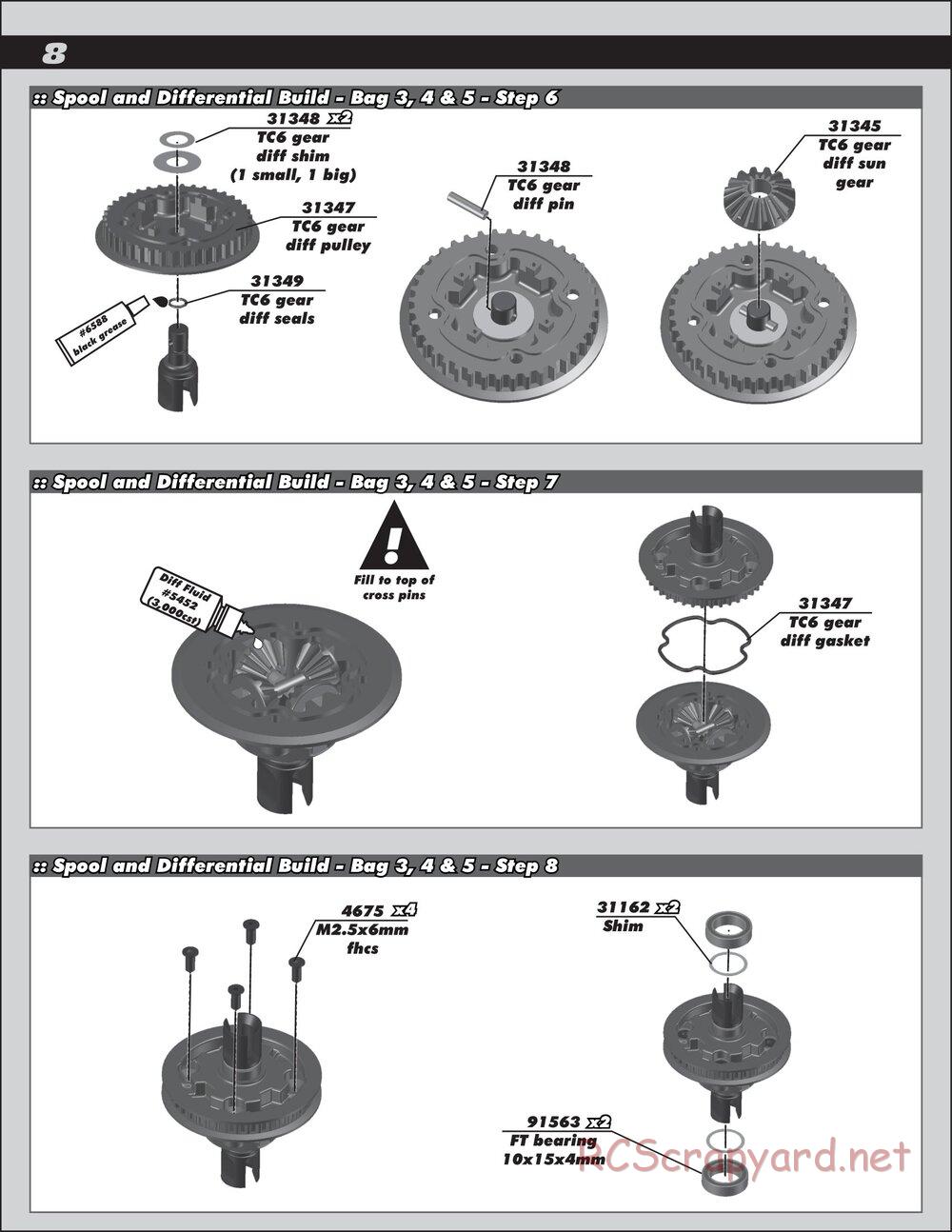 Team Associated - TC7 Factory Team - Manual - Page 8