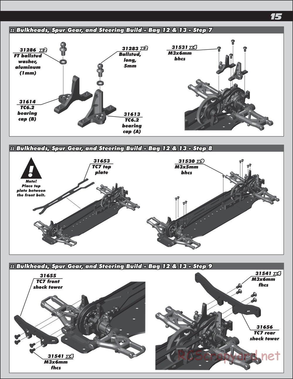 Team Associated - TC7 Factory Team - Manual - Page 15