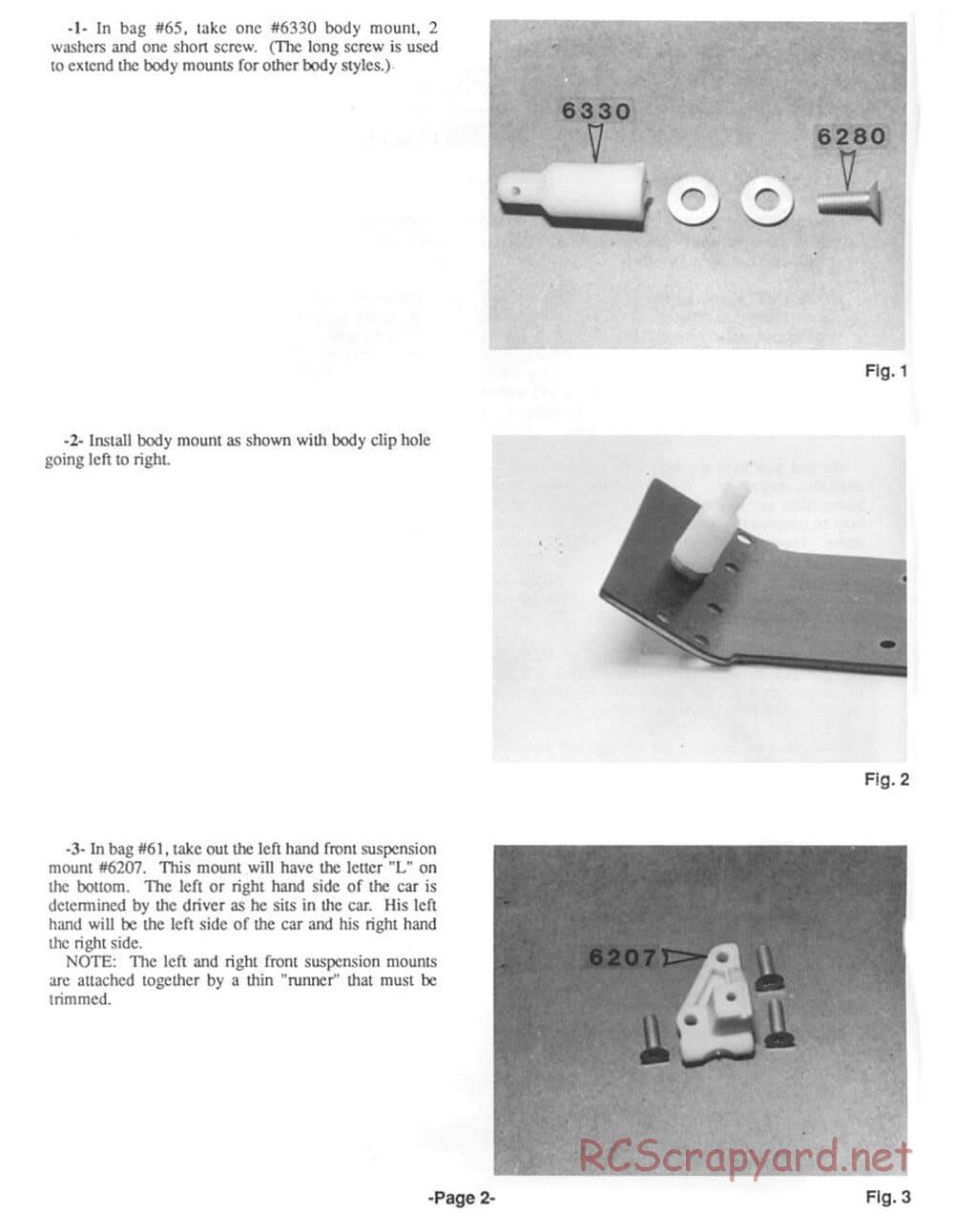 Team Associated - TQ10 Graphite - Manual - Page 4