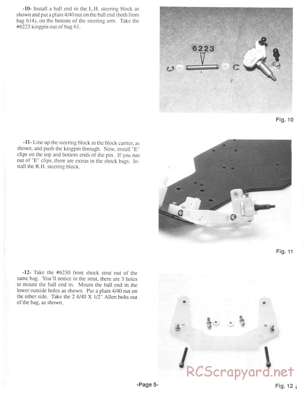 Team Associated - TQ10 Graphite - Manual - Page 7