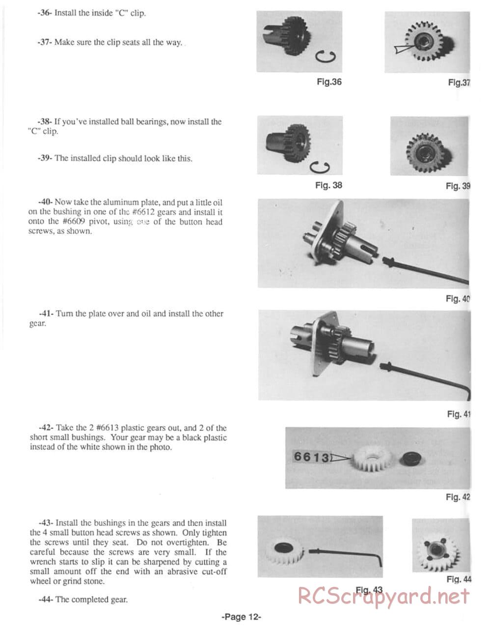 Team Associated - TQ10 Graphite - Manual - Page 14