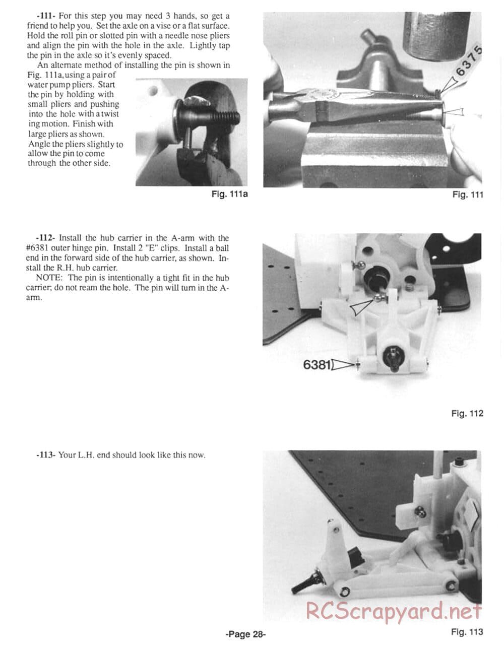 Team Associated - TQ10 Graphite - Manual - Page 30