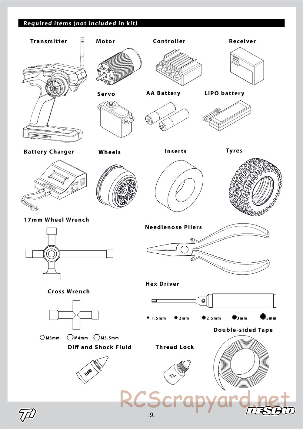 Durango - DESC10 - Manual - Page 9