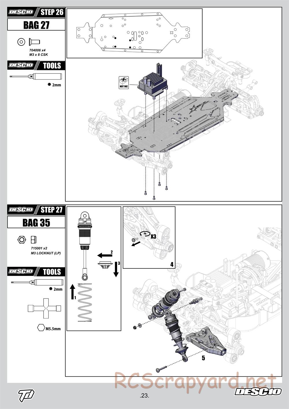 Durango - DESC10 - Manual - Page 23