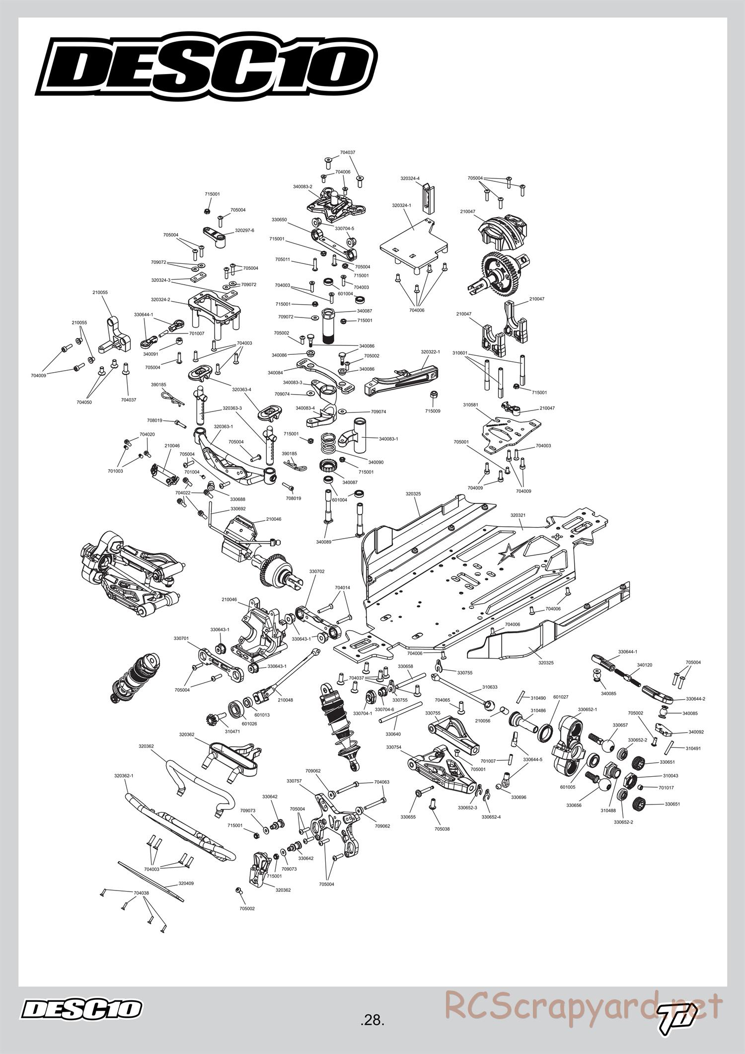 Durango - DESC10 - Exploded View