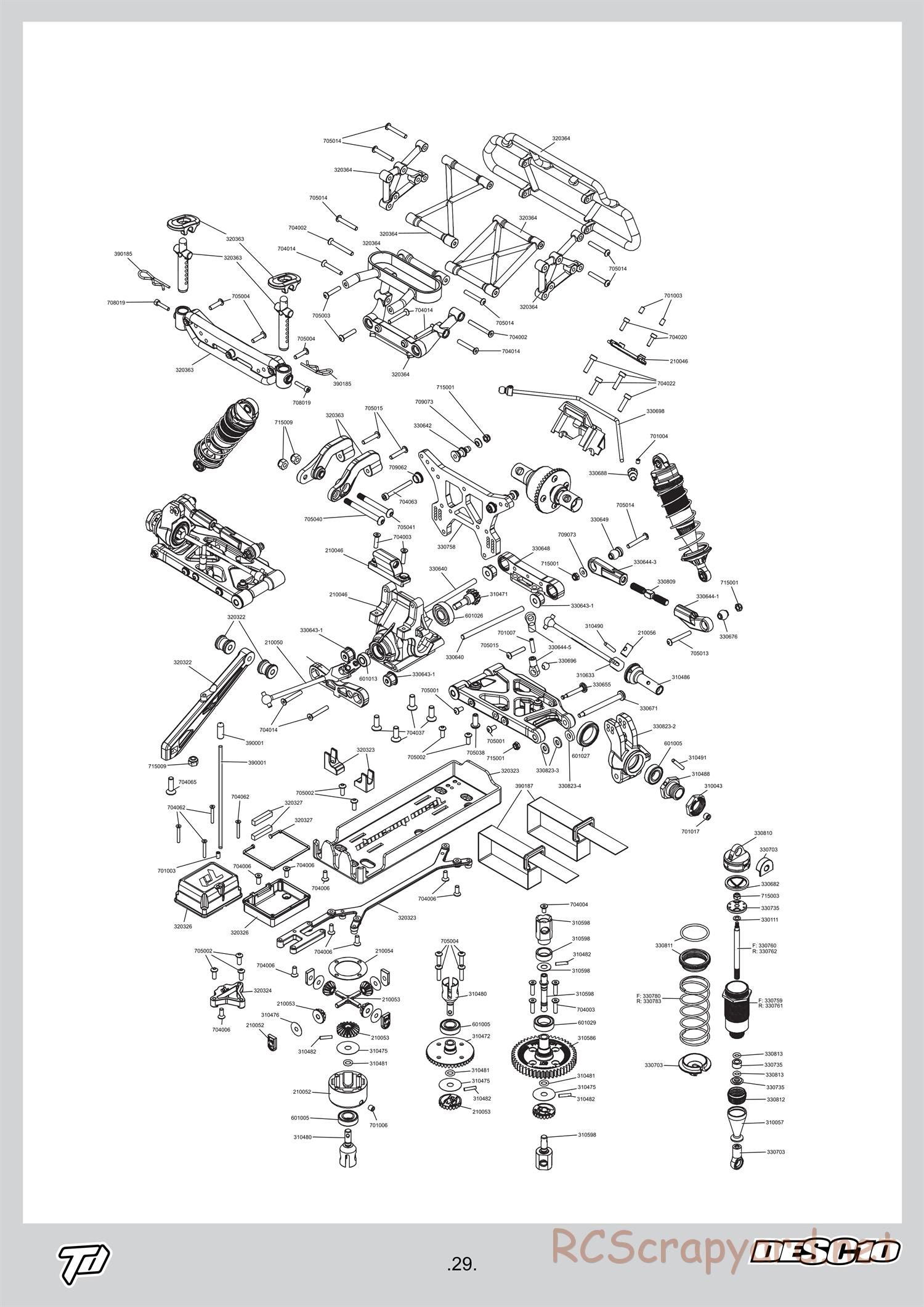 Durango - DESC10 - Exploded View