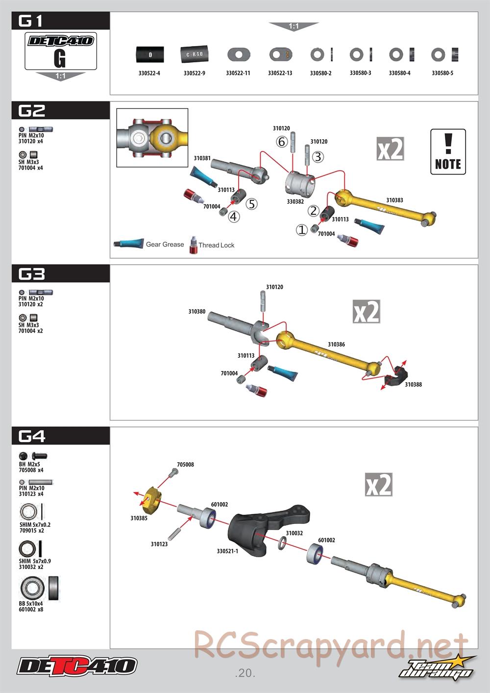Durango - DETC410 - Manual - Page 20
