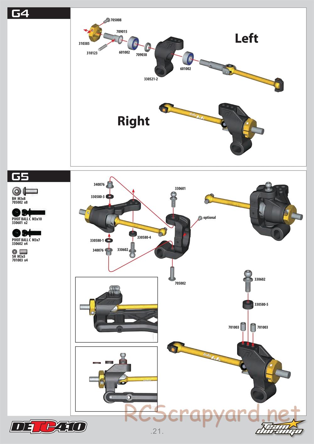Durango - DETC410 - Manual - Page 21