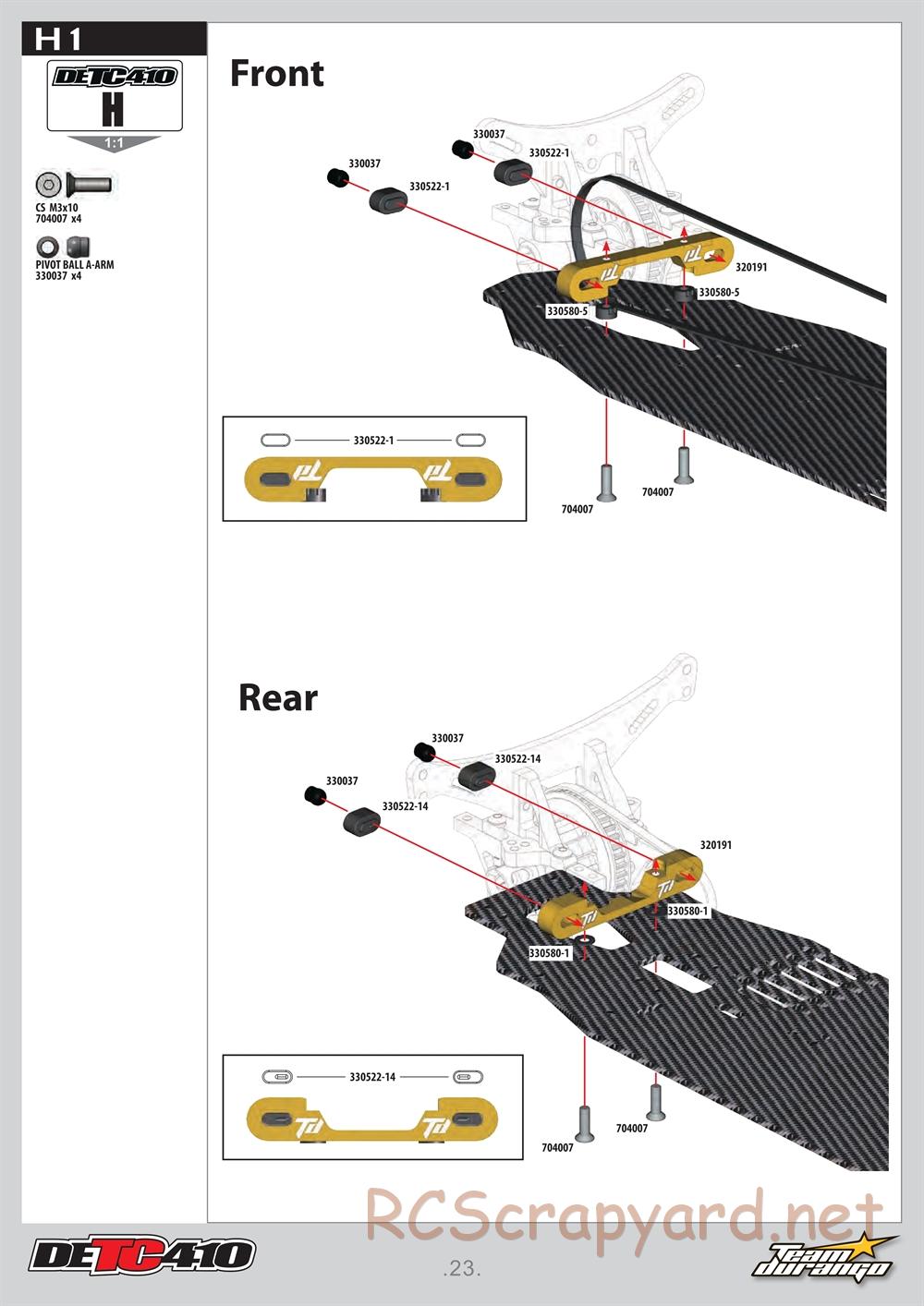 Durango - DETC410 - Manual - Page 23