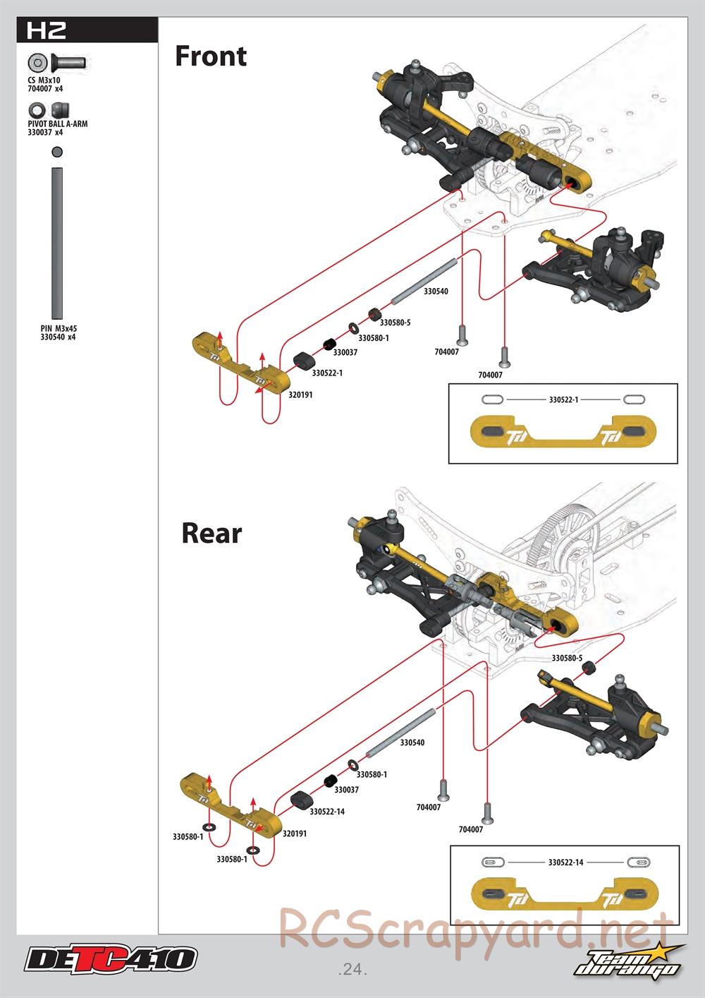 Durango - DETC410 - Manual - Page 24