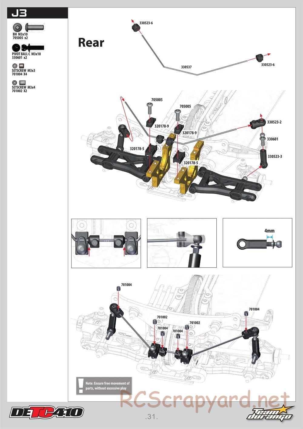 Durango - DETC410 - Manual - Page 31