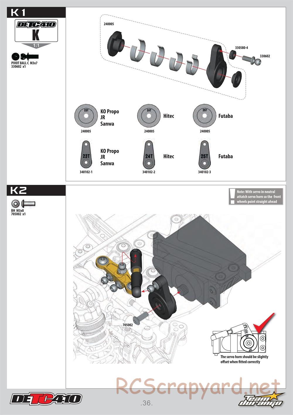 Durango - DETC410 - Manual - Page 36