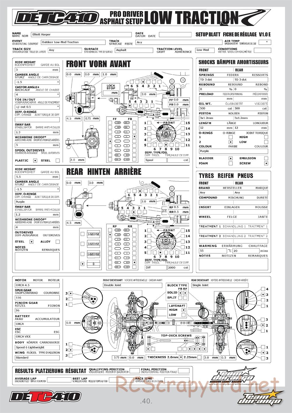 Durango - DETC410 - Manual - Page 40