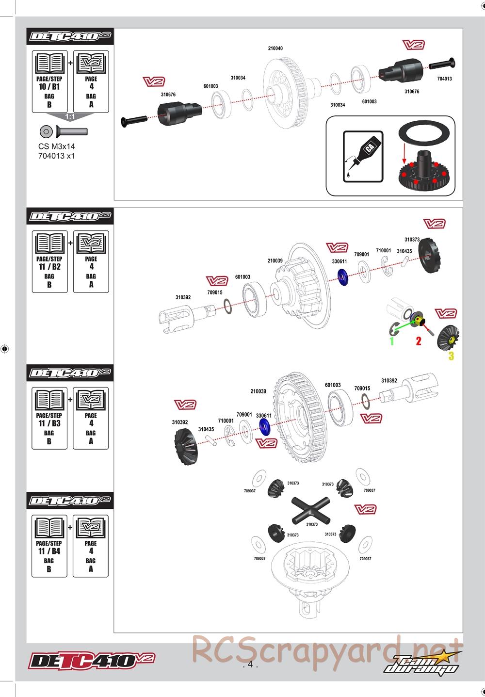 Durango - DETC410 V2 - Manual Supplement - Page 4