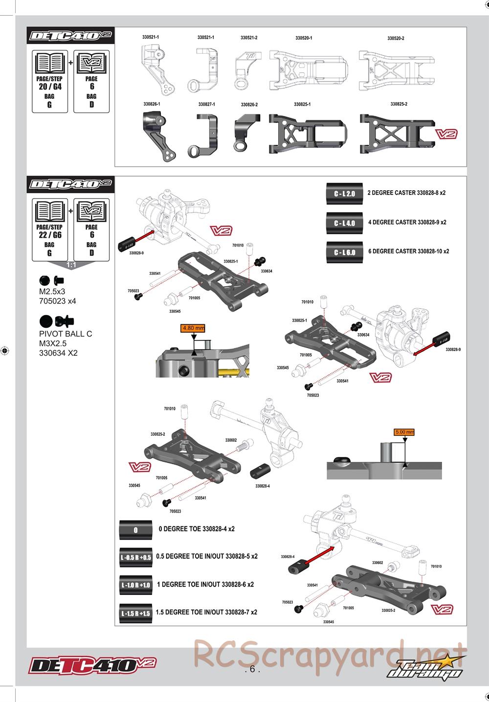 Durango - DETC410 V2 - Manual Supplement - Page 6