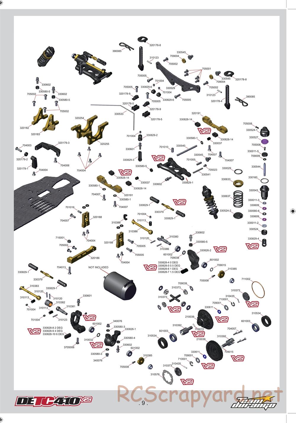 Durango - DETC410 V2 - Exploded View - Page 9