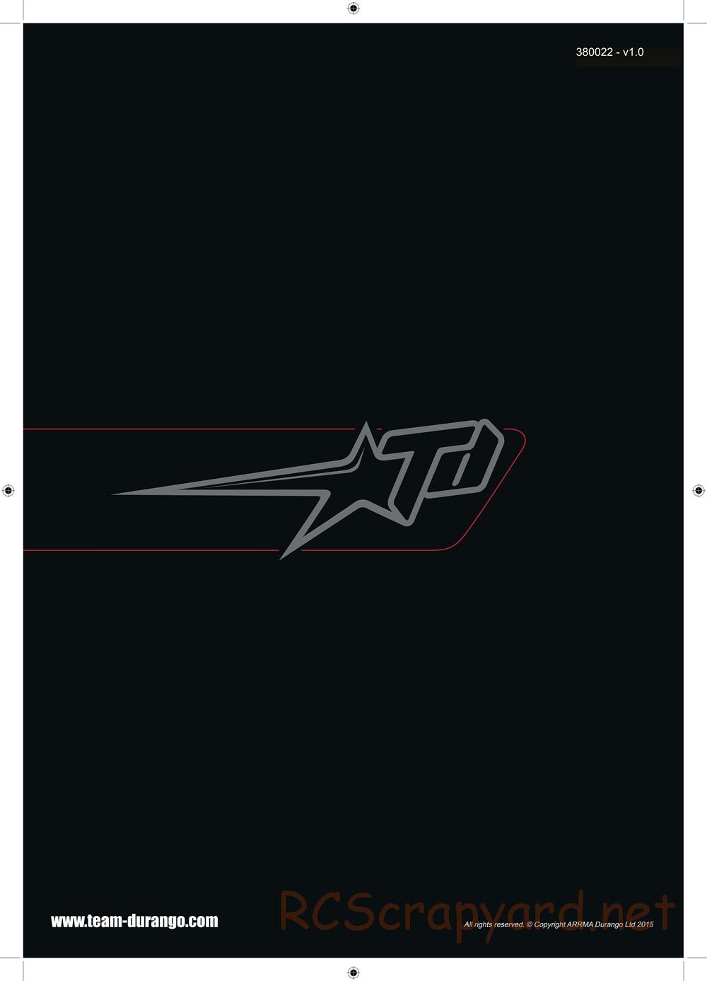 Durango - DETC410 V2 - Manual Supplement - Page 12