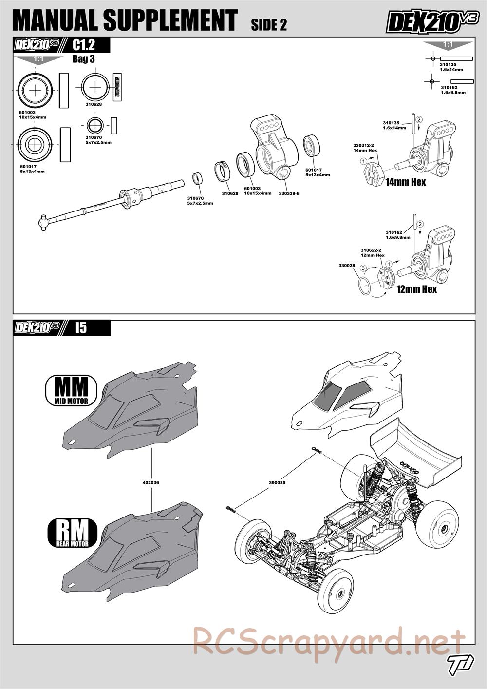 Durango - DEX210 V3 - Manual Supplement - Page 2