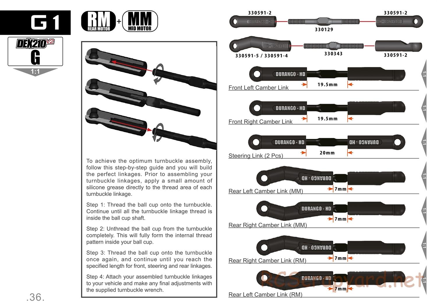 Durango - DEX210 V3 - Manual - Page 36