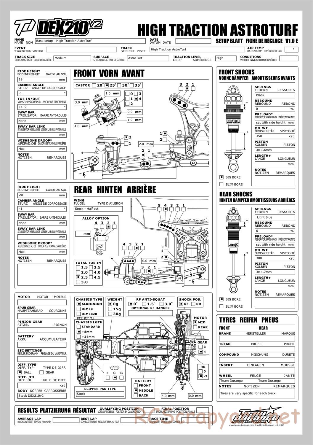Durango - DEX210 V3 - Manual - Page 54