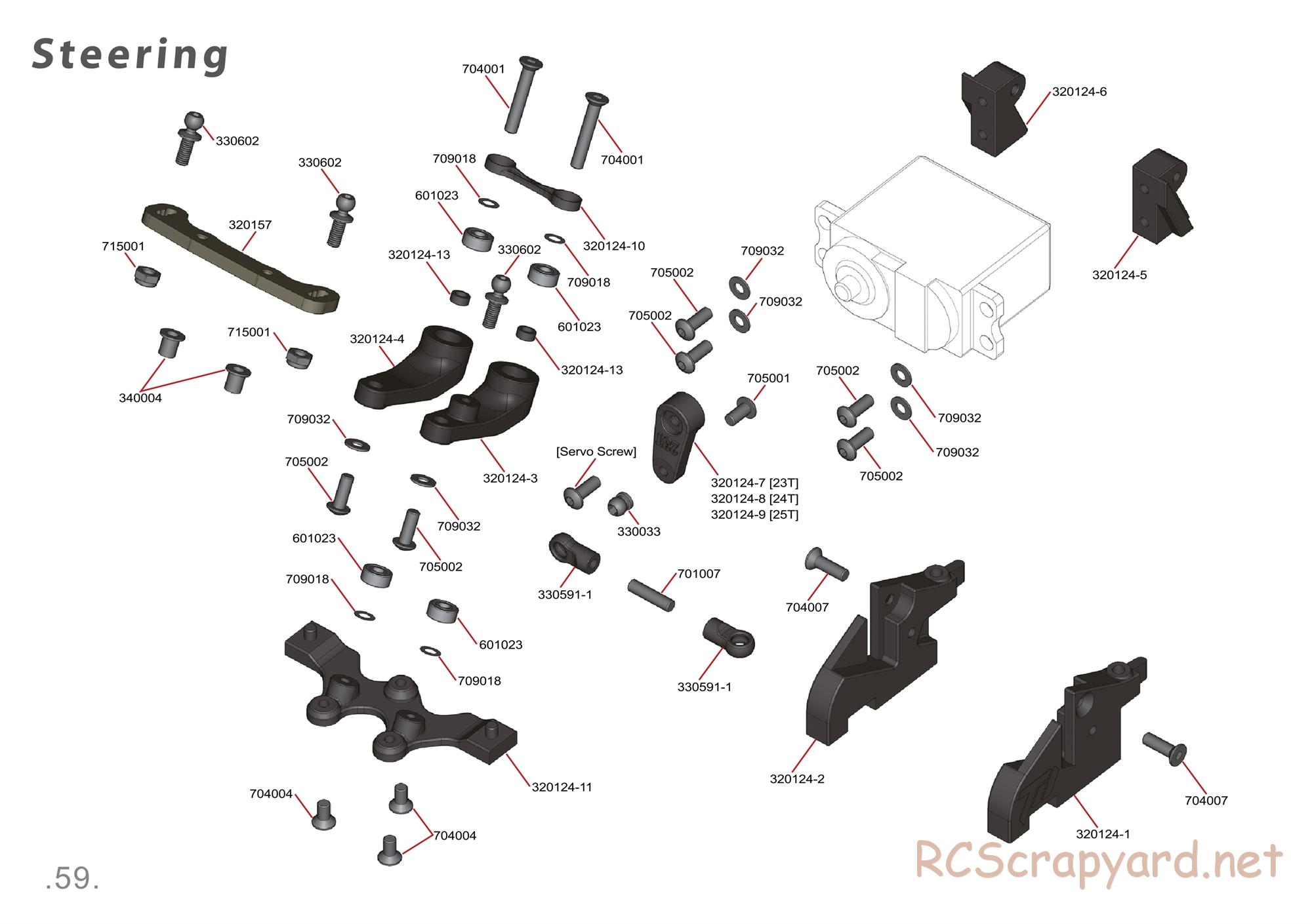 Durango - DEX210 V3 - Exploded View - Parts List - Page 59