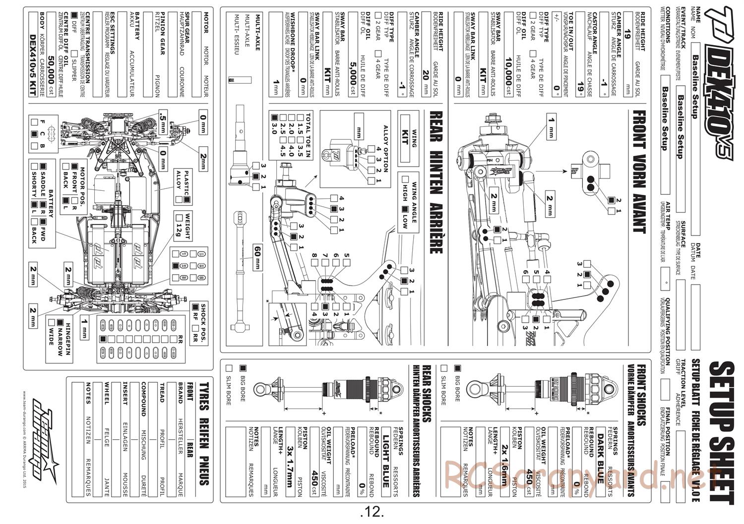 Durango - DEX410 V5 - Manual - Page 12